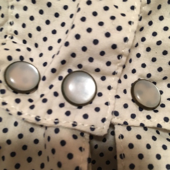 Micro Dot Button Shirt - Picture 5 of 6
